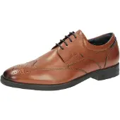 Sioux Schnürschuh "Foriolo-708-H", Herren, Gr. 44.5 (UK 10), braun (cognac), Obermaterial: 100% Kalbsleder CAL. 100% Gummi rubber., Schuhe Schnürschuh
