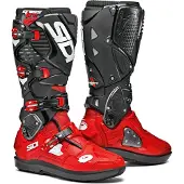 Sidi Crossfire 3 SRS Motocross Stiefel Herren Leder rot, 43