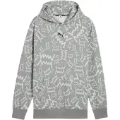 Puma Teamjaws Post Game Hoodie medium gray heather (03) XL