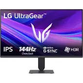 LG 24G411A-B, 61 cm (24"), 1920 x 1080 Pixel, Full HD, LCD, 5 ms, Schwarz