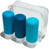 Muitomas Travel Bottles 3pcs Kulturbeutel