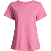 Salzhaut T-Shirt "Shirt STEENTJE", Damen, Gr. XL, rosa (blossom), Obermaterial: 50% Baumwolle CO. 50% Polyester PES., Shirts T-Shirt