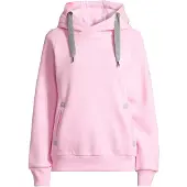 Salzhaut Kapuzenpullover "Hoodie SÜNN", Damen, Gr. XXL, rosa (rosé), Obermaterial: 55% Baumwolle CO. 45% Polyester PES., Pullover Kapuzenpullover