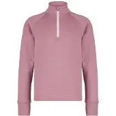 Stoic - Kid's MerinoFleece260 FlenSt. Half Zip - Merinopullover Gr 164 rosa