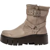 Art für Damen. 1176711EW003_039 Leder-Stiefeletten 1767 braun (38), 1 bis 3 cm, Reißverschluss, Lässig