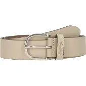Mustang Ledergürtel "Madison", Damen, Gr. 80, beige, Rindsleder, Gürtel Ledergürtel, aus Rindsleder, mit Pull-Up-Leder