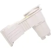 AstralPool 11304 Skimmer Standard Langmundstück Quadratische Abdeckung 17l Durchsichtig Durchsichtig One Size