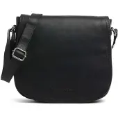 The Chesterfield Brand Leder Umhängetasche Schultertasche Everglades Shoulderbag Black schwarz