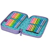CoolPack Etui Mäppchen JUMPER 2, STITCH Disney Fashion 35tlg (gefüllt)