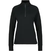 Stoic - Women's MerinoFleece260 FlenSt. Half Zip - Merinopullover Gr S schwarz
