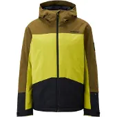 Ziener Skijacke "TARAINO-Z jacket man", Herren, Gr. 60, gelb (seaweed), Obermaterial: 100% Polyester. Futter: 100% Polyamid. Wattierung: 100% Polyester, Jacken Skijacke