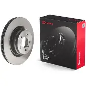 Brembo Bremsscheibe 09.9372.21, vorne, belüftet, hochkarbonisiert, 1 Stück