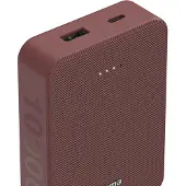 Hama Powerbank "Powerbank 10000mAh, 2 Ausgänge: USB-C, USB-A", rot, 10.000mAh, Akkumulatoren, Powerbank