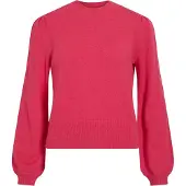 Vila Stehkragen Strickpullover