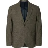Selected Herren Sakkos Slhslim-reed Wool Blz - Bruin - Größe 54