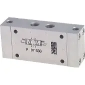 AirTec 5/3 G1/4'' Center Closed Luftsteuerventil 0-8bar/0-112psi