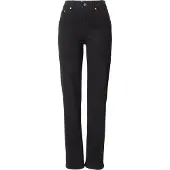 Tally Weijl 5-Pocket-Hose "SPACOPEPPER", Damen, Gr. 36, N-Gr, schwarz, Web, Obermaterial: 98% Baumwolle, 2% Elasthan, unifarben, straight fit lang, Hosen 5-Pocket-Hose, Baumwollmischung, straight fit