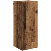 vidaXL Wandschrank Altholz 34,5 x 34 x 90 cm Holzwerkstoff