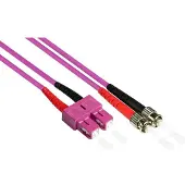 Varia LWL Patchkabel OM4 Duplex SC-ST LSZH 2m, Multimode 50125
