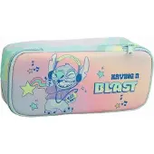 Giovas Disney Lilo und Stitch Blast Federmäppchen mit 2 Fächern 26 cm