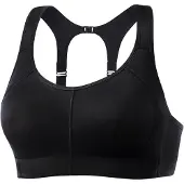 LASCANA Sport-BH ACTIVE, Damen, Gr. 105, Cup F, schwarz, Microtouch, Obermaterial: 58% Polyamid, 42% Elasthan, BHs Sport-BH, mit weichem Frottee-Lining und breiten, wattierten Trägern