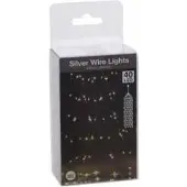 Christmas Decoration Silberdraht Beleuchtung 40 LED