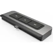 Hyper HD449, USB Typ-C, USB Typ-C, MicroSD (TransFlash), SD, 5000 Mbit/s, 60 Hz, Silber