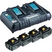 Makita 199485-6 Ladegerät Und Batterie