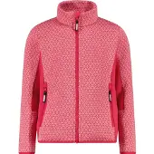CMP Technische gestrickte Fleecejacke Mädchen