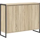 vidaXL Seitenschrank Sonoma 96,5 x 30 x 75 cm Holzwerkstoff
