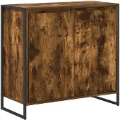 vidaXL Seitenschrank Raucharbe 79 x 36 x 75 cm Holzwerkstoff