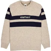 Element - 2000s Rib Crew - Wollpullover Gr S beige