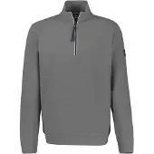 Lerros Sweatshirt "Troyer in hochwertiger Sweatqualität", Hochwertige Qualität für den Alltag, Regular Fit, Einfarbig