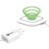 Celly WLKIT3IN1WH, Drinnen, USB, Kabelloses Aufladen, Weiß