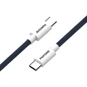 Pantone PT-CTC002-5N, 1,5 m, USB C, USB C, Blau