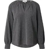 s.Oliver Blouses Grey/black Größe: 38 | Longsleeves Outlet | Damen | Grau