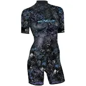 Epsealon Spearfishing 2.5 Mm Damen-shorty Mit Kurzen Ärmeln
