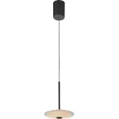 Paul Neuhaus Hängelampe Elipsa, dimmbar, schwarz, für Wohn- / Esszimmer, Glas