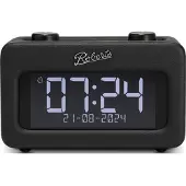 Roberts Revival Rest, Digitaler Wecker, Rechteck, Schwarz, 24 h, DAB, DAB+, FM, Radio/Summer
