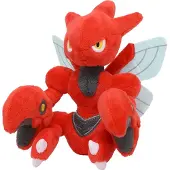 Tinisu Pokemon Scherox Kuscheltier - 17 cm Plüschtier Scizor