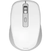 Hama Multi-Device-Maus WM-450, 7 Tasten, Funk, weiß