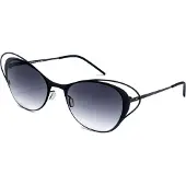 Italia Independent Mod. Mod 0219 I-Thin Metal Black And Grey
