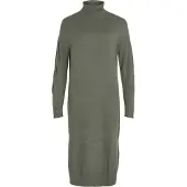 Vila Strickkleid "VIRIL ROLL NECK L/S MIDI DRESS - NOOS"