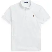 Ralph Lauren für Herren. 710713130003 Custom Slim Fit Poloshirt weiß (XXL), Lässig, Baumwolle, Kurzarm