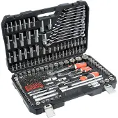 YATO YT-38841, Steckschlüssel-Satz, 1/2", Metrisch/imperial, 216 Kopf/Köpfe, 6.3,12.7 mm, 1/2,1/4,3/8"