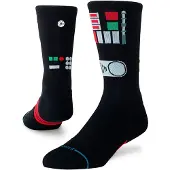 Stance - Dark Side Crew - Multifunktionssocken Gr 43-47 schwarz