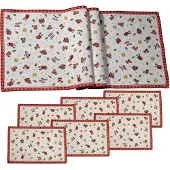 Villeroy & Boch Platzset "Tisch-Set Toy's Delight XL 7er Set bunt", bunt, B:2cm H:2mm L:2cm, Platzsets, Platzset