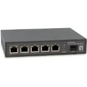 LevelOne GEP-0625, Unmanaged, 2.5G Ethernet (100/1000/2500), Vollduplex, Power over Ethernet (PoE)