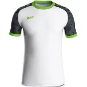 Jako Herren Trikot Iconic KA 4224-014 S - Weiß/Schwarz/Neongrün - S
