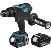 Makita DDF458RTJ, Handbohrmaschine, Schwarz, Blau, 1,3 cm, 7,6 cm, 1,3 cm, 1,5 mm